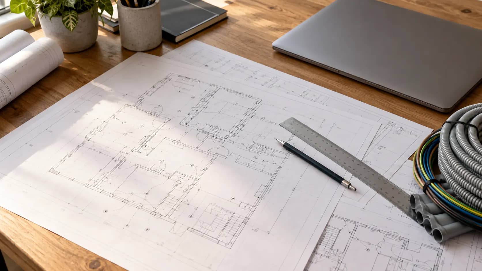Temsili elektrik proje planlama görseli