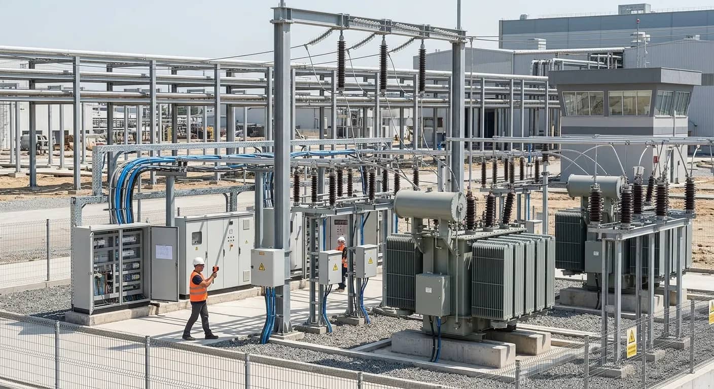 Mittelspannung und Trafostationen
