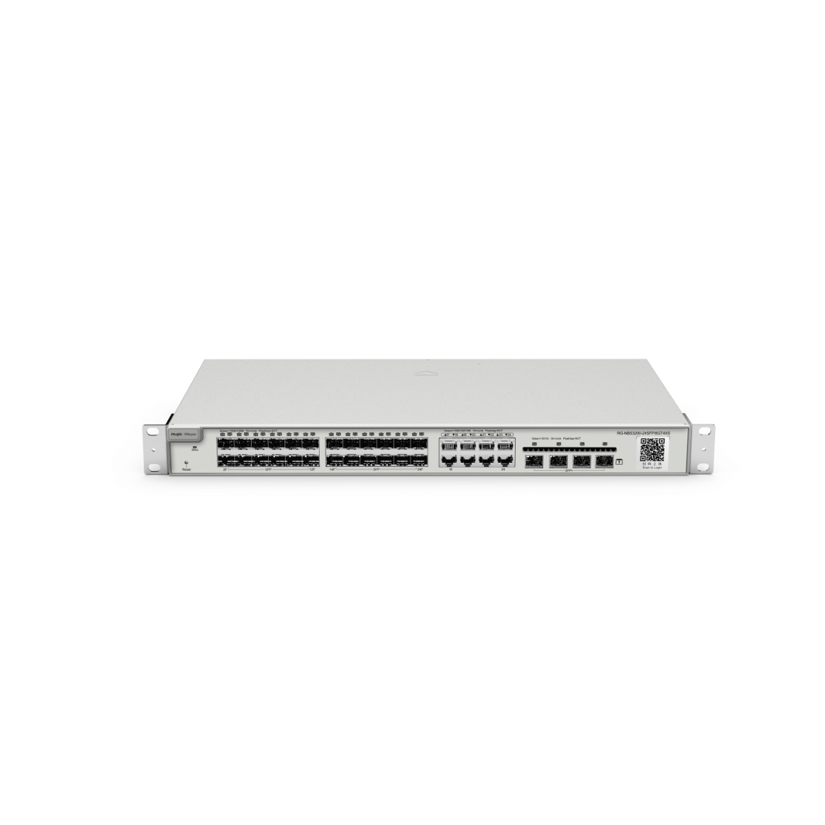 RUİJİE REYEE 24X1GB SFP + 8 PORT BAKIR +4X 10G SFP + YÖNETİLEBİLİR RACKMOUNT