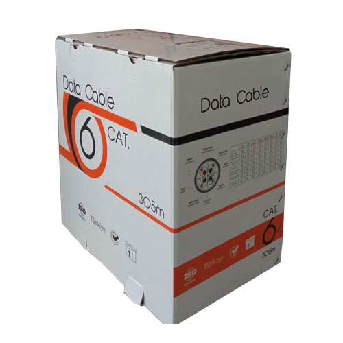 DATA CABLE U-UTP 24AWG CAT6 KABLO 305 M