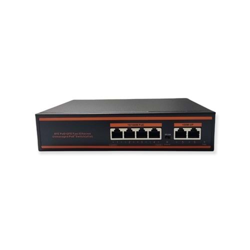 NVC-HC1108PLS WATCHDOG 8 PORT 10/100 POE 2 PORT 10/100 UPLİNK SWITCH 120W