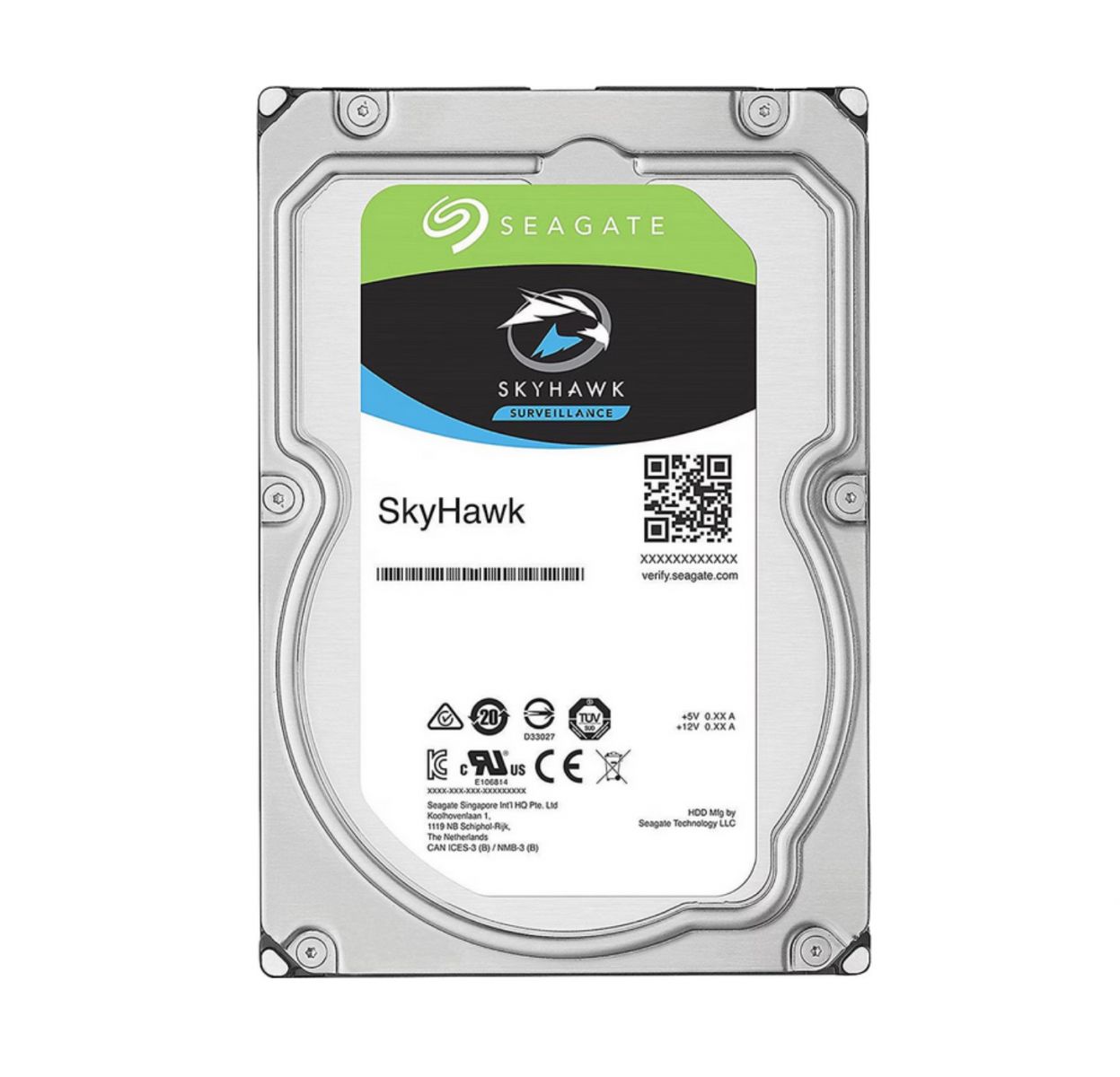 8TB SEAGATE SKYHAWK 256MB 7/24 RV