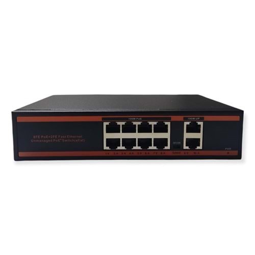 8 PORT 10/100M POE SWITCH